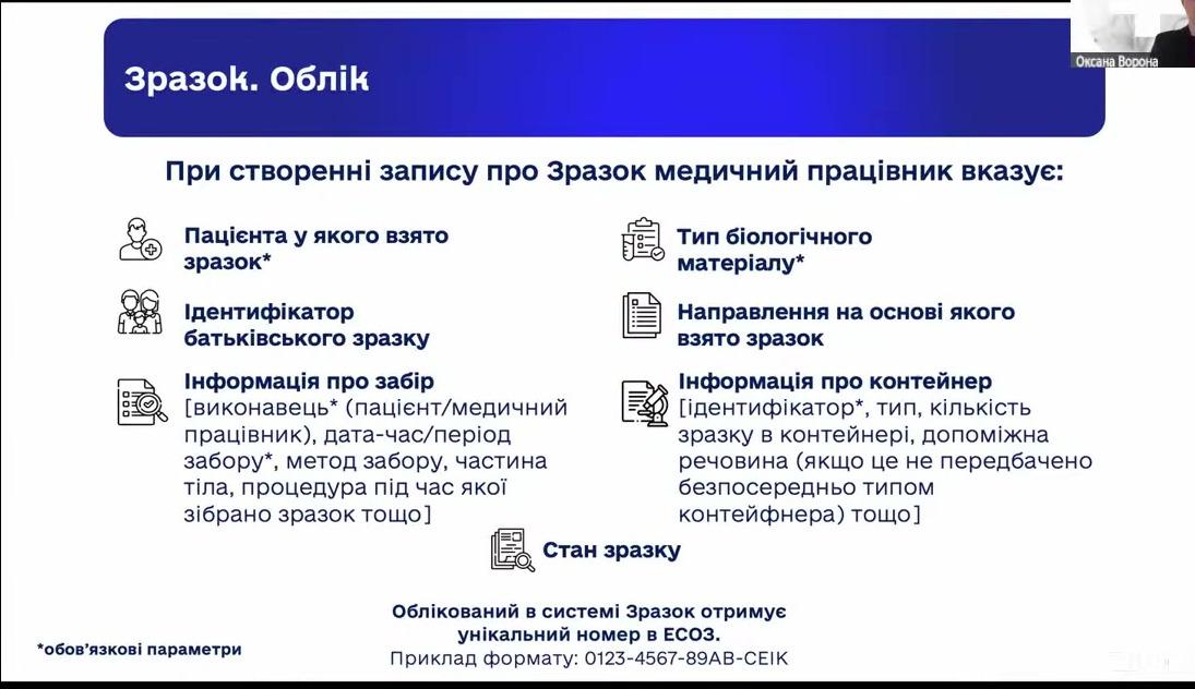 Рис. 3. «Зразок. Облік» — коли обліковується запис